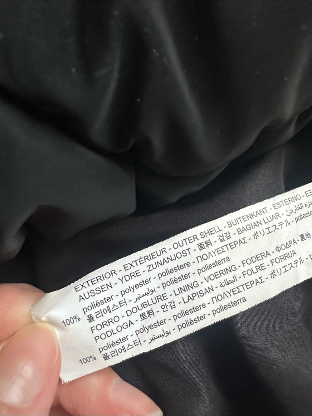 Zara Kids Girls Black Quilted Puffer Jacket Coat 10 Children’s